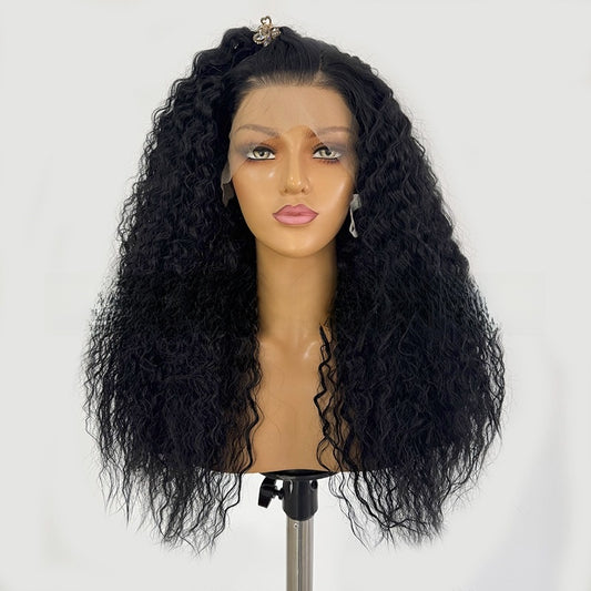 Kinky Long Curly Fiber Wig