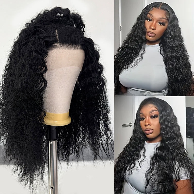 Kinky Long Curly Fiber Wig