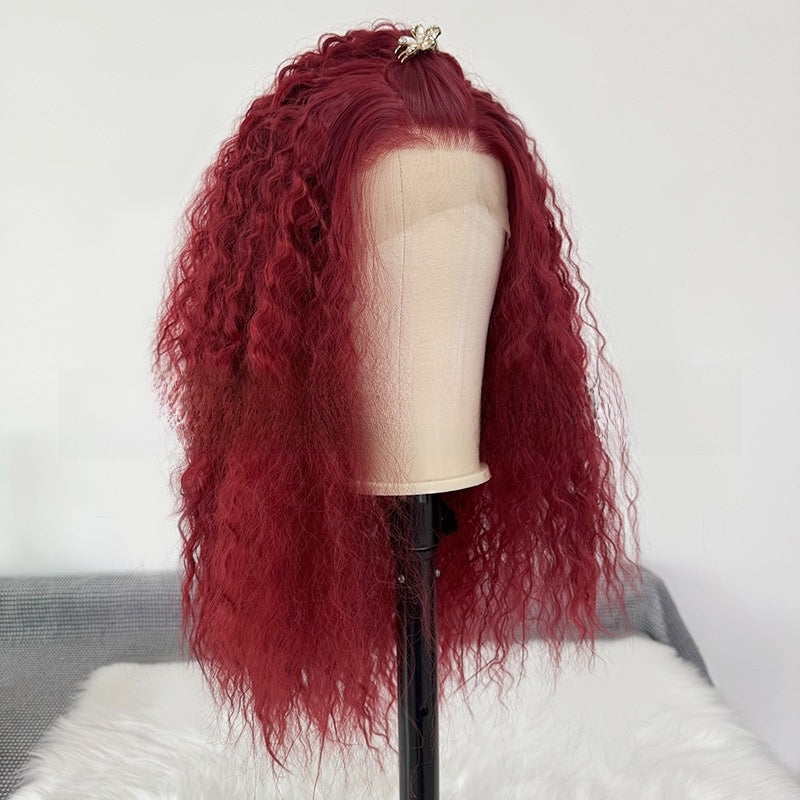 Kinky Long Curly Fiber Wig