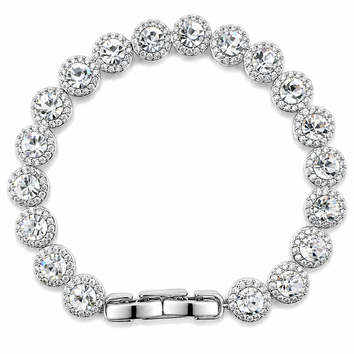 Luxury Starry Sky Tennis Bracelet Full Diamond Rhinestone Jewelry
