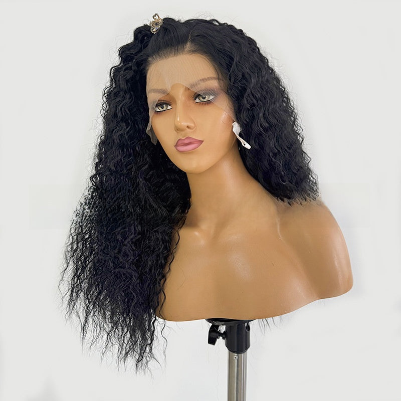 Kinky Long Curly Fiber Wig