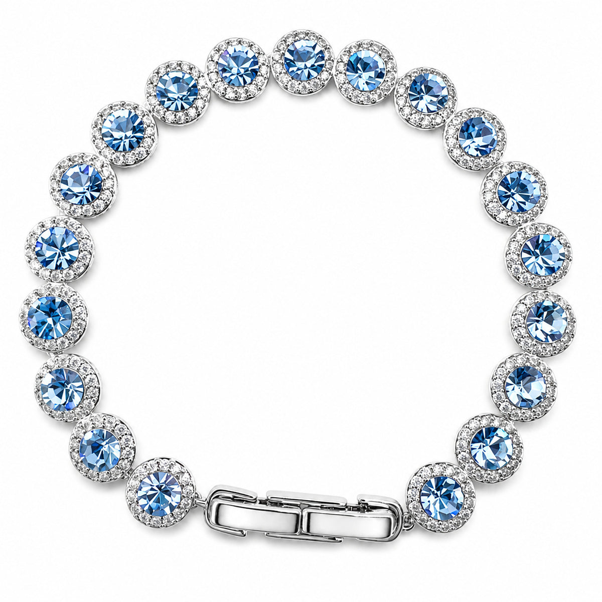 Luxury Starry Sky Tennis Bracelet Full Diamond Rhinestone Jewelry