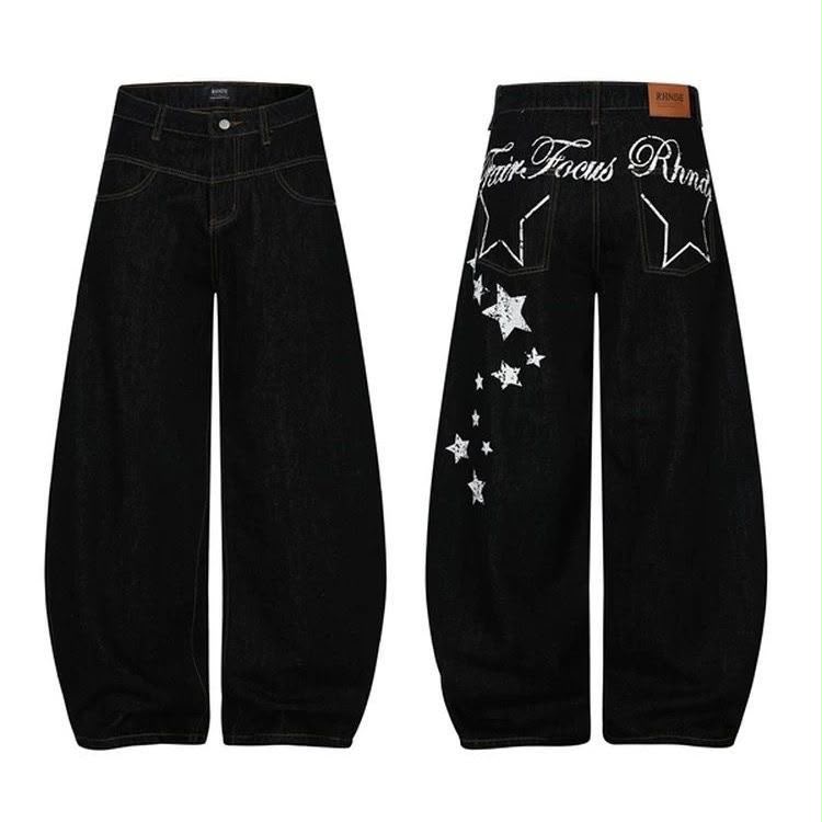 Black Star Baggy Jean