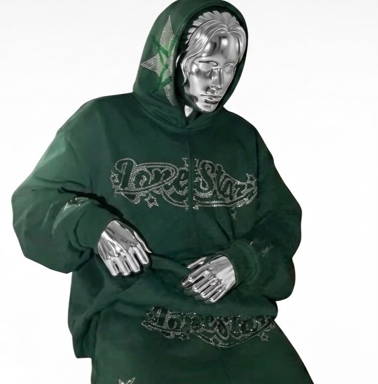 Rhinestone Hoodie