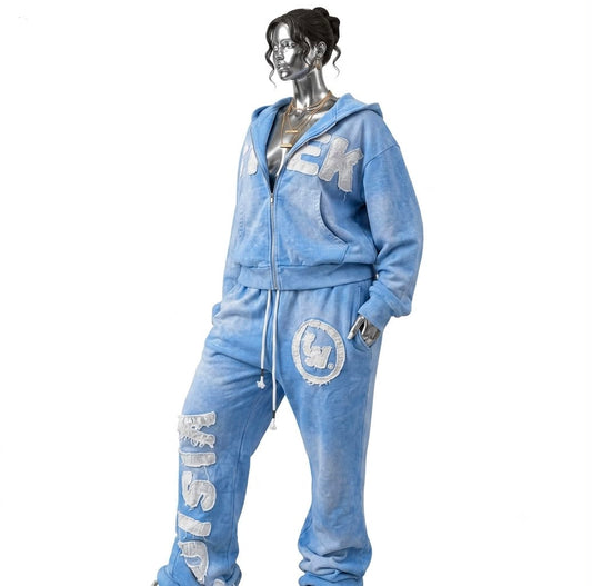 Retro Letter Digital Print Hooded Sweatshirts