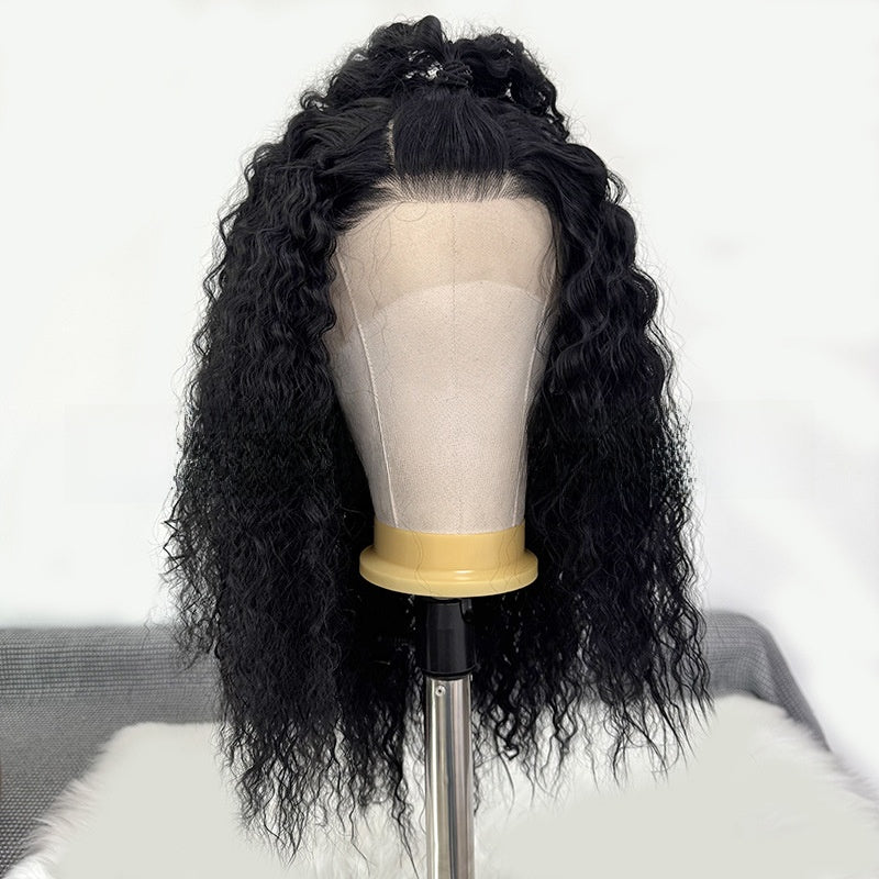 Kinky Long Curly Fiber Wig